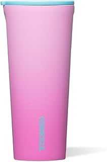 Classic Triple Insulated Coffee Mug with Lid, 24oz -Pink Pop