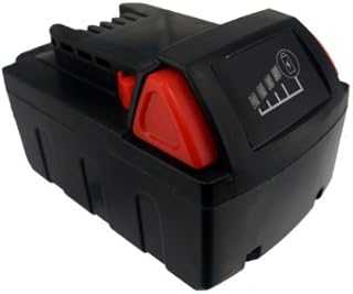 IUPPA Replacement Battery Compatible with Mil wau kee M18 ONEDD-502X, M18 ONEID, M18 ONEID-0X, M18 ONEID-502X, M18 ONEIWF12, Part Number: M18, M18 B2, M18 B5, M18XC, YTB313 4000mAh/18.0V
