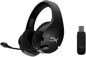 Cloud Stinger Core – Wireless Lightweight Gaming Headset, DTS Headphone:X spatial audio, Noise Cancelling Microphone, For PC, Black