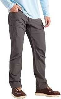Men's Work Pants - T2 WerkPant Technical Workwear, Water Resistant, Lightweight, Multi-Pocket with 4-Way Stretch