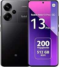 Xiaomi Redmi Note 13 PRO+ Plus 5G + 4G Lte (for Tmobile Mint Tello & Global) (512Gb + 12Gb) 6.67 200Mp Triple cam Unlocked + (Midnight Black)