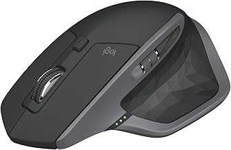 MX Master 2S Bluetooth Edition Wireless Mouse – Use on Any Surface, Hyper-Fast Scrolling, Ergonomic, Rechargeable, Control Up to 3 Apple Mac and Windows Computers - Graphite