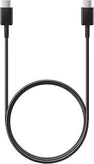 Galaxy USB-C Cable (USB-C to USB-C) - Black - US Version with Warranty, Laptop