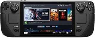 VALVE Steam Deck OLED 512GB SSD + 16GB RAM (International Version) - 7.4"" inch, 90Hz, 1280 x 800px, SteamOS 3.0, Handheld Gaming Console, Black