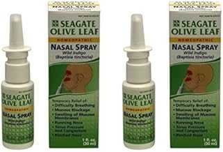 Products Homeopathic Olive Leaf Nasal Spray 1 oz Bottle, 2 Pack, 1 Fl Oz (Pack of 2)