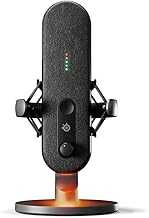 Alias USB Mic for PC — 3x Bigger Capsule for Gaming, Streaming and Podcasting — Sonar for Streamers Audio Software — AI Noise Cancelling — LED Mute & Level Monitoring — Shock Mount