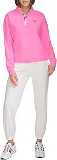 Women's Soft & Comfortable Fleece Colorblocked Full Zip Hoodie