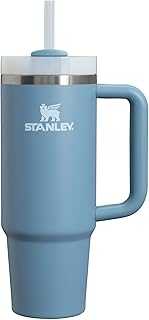 Quencher H2.0 Tumbler with Handle and Straw 30 oz | Flowstate 3-Position Lid | Cup Holder Compatible for Travel | Insulated Stainless Steel Cup | BPA-Free | Indigo