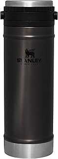 Travel Mug with Integrated French Press 16 oz | 5 Minute Brew, 4 Hours Hot, Leakproof Lid | Mesh Filter for Coffee Grounds | Insulated Stainless Steel Coffee Maker | BPA-Free