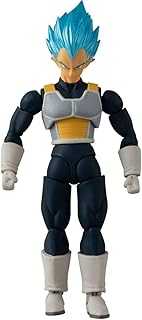 Bandai Namco - Dragon Ball Super - Super Saiyan Blue Vegeta, Dragon Ball Evolve 5" Action Figure