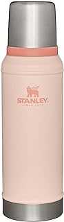 Classic Vacuum Insulated Wide Mouth Bottle - Limestone - BPA-Free 18/8 Stainless Steel Thermos for Cold & Hot Beverages - 1.0 QT