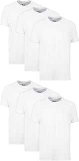 Men's Cotton, Moisture-Wicking Crew Tee Undershirts, Multi-Packs Available