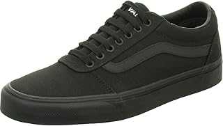 Men's Ward Sneaker, Canvas Black/Black, 10 M US