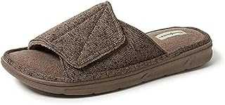 Men's Adjustable Indoor/Outdoor Memory Foam Machine Washable Summer Slide Slipper