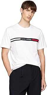 Men's Short Sleeve Cotton Graphic T-Shirts with Signature Stripe Logo, Also Available in Big & Tall