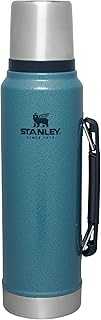 Classic Legendary Vacuum Bottle 1.1 qt | Wide Mouth with Leakproof Cup Lid | Keep Drinks Hot or Cold | Packable for Travel | Insulated Stainless Steel Thermos | BPA-Free | Hammertone Lake