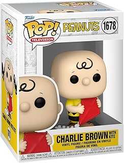 Pop Animation: Peanuts - Charlie Brown - Charlie Brown With Kite - Classic Peanuts - Collectable Vinyl Figure - Gift Idea - Official Merchandise - Toys for Kids & Adults - Cartoon/Animation Fans