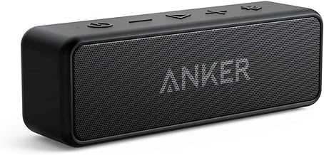 Soundcore 2 Portable Bluetooth Speaker with IPX7 Waterproof, 24-Hour Playtime, Wireless Stereo Pairing, 12W Stereo Sound, Bluetooth 5, Bassup, Electronics for Home, Shower, Outdoors, Travel