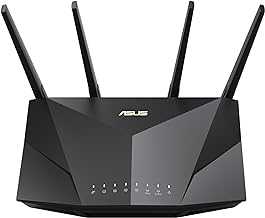 RT-AX5400 Dual Band WiFi 6 Extendable Router, Lifetime Internet Security Included, Instant Guard, Advanced Parental Controls, Built-in VPN, AiMesh Compatible, Gaming & Streaming, Smart Home