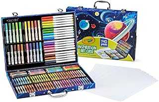 Inspiration Art Case Coloring Set - Space (140ct), Art Kit For Kids, Toys for Girls & Boys, Art Supplies Set, Gift for Kids, 5+ [Amazon Exclusive]