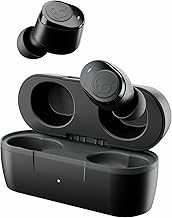 Jib True 2 Wireless Earbuds, Bluetooth Headphones, Up to 33 Hours Battery with Charging Case, Noise Isolating Fit, Sweat and Water Resistant, Microphone for iPhone Android - True Black