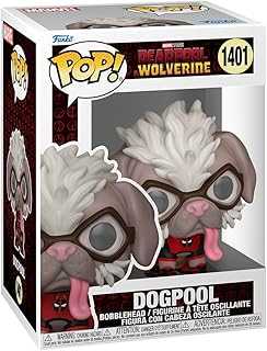 POP! Marvel: Deadpool & Wolverine - Dogpool - Collectable Vinyl Figure - Gift Idea - Official Merchandise - for Kids & Adults - Movies Fans - Model Figure for Collectors and Display