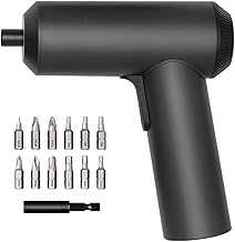 Mi Cordless Screwdriver 3.6V, 2000mAh Rechargable Battery. Patented One-piece body with USB-C charging port. High 5-N.m Torque Cordless Portable Screwdriver with 12 pieces of S2 Steel Bits