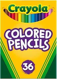 Colored Pencils (36ct), Kids Pencils Set, Arts & Crafts Supplies, Coloring Book Pencils, Gifts for Kids & Toddlers, Ages 3+