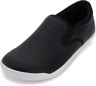 Women's Vegan Slip-on Barefoot Shoes Fashion Sneakers | Wide Toe Box | Zero Drop Sole