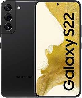Galaxy S22 5G (128GB, 8GB) 6.2" AMOLED 2X, 50MP 4K Camera, (International Model Fully Unlocked for AT&T, Verizon, T-Mobile, Global 5G) S901W (w/ 25W Charge Cube, Phantom Black)
