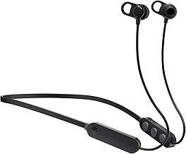 Jib+ Wireless Earbuds, Bluetooth Headphones, Up to 6 Hours Battery, Noise Isolating Fit, Sweat Resistant, Microphone for iPhone Android, Ear Gel Sizes Included for Custom Fit - Black