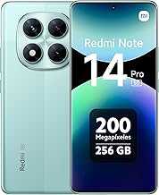 Xiaomi Redmi Note 14 Pro 5G + 4G LTE (for Tmobile Mint Tello & Global) (256GB + 8GB) NFC 6.67" 120Hz 200MP Pro AI Camera Model 24090RA29G Unlocked Dual Sim (Coral Green)