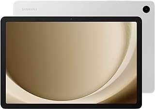 Galaxy Tab A9+ Plus 11” 64GB Android Tablet, Big Screen, Quad Speakers, Upgraded Chipset, Multi Window Display, Slim, Light, Durable, Kids Friendly Design, US Version, 2024, Silver