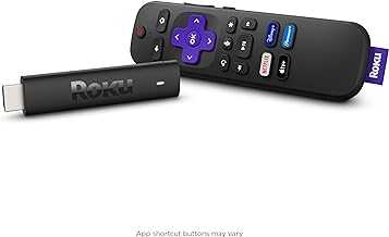 Roku Streaming Stick 4K 2021 | Streaming Device 4K/HDR/D. Vision with Roku Voice Remote and TV Controls (Renewed)
