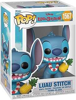 Pop Disney: Lilo and Stitch - Luau Stitch - Collectable Vinyl Figure - Gift Idea - Official Merchandise - Toys for Kids & Adults - Cartoon/Animation Fans - Model Figure for Collectors