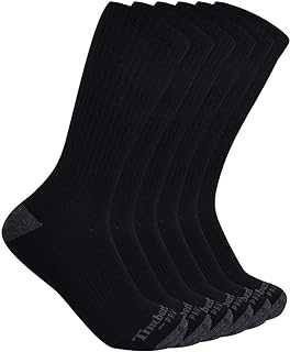 Men's 6-Pack Performance Crew Length Socks