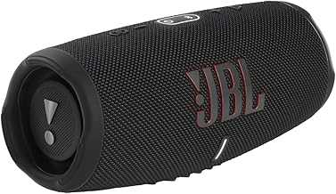 CHARGE 5 - Portable Waterproof (IP67) Bluetooth Speaker with Powerbank USB Charge out, 20 hours playtime, JBL Partyboost (Black)