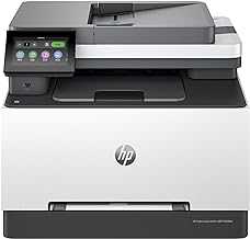 Color Laserjet Pro MFP 3301fdw Wireless All-in-One Color Laser Printer, Office Printer, Scanner, Copier, Fax, ADF, Duplex, Best-for-Office (499Q5F)