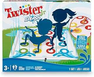 Twister Jr. Splash – Outdoor Inflatable Water Twister Game for Kids