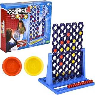 Connect 4 Spin Game, Features Spinning Connect 4 Grid, 2 Player Board Games for Family and Kids, Strategy Board Games, Ages 8 and Up
