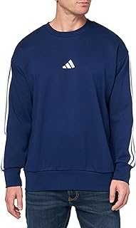 Men's Essentials 3-Stripes Fleece Sweatshirt