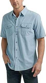 Men's Short Sleeve Classic Woven Shirt
