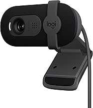 Brio 101 Full HD 1080p Webcam for Meetings, Streaming, Desktop, Laptop, PC - Built-in Mic, Shutter, USB-A, Teams, Zoom - Black