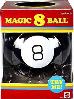 Mattel Games Retro-style Magic 8 Ball Novelty Toy