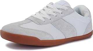 Women's Wide Toe Box Barefoot Shoes | Suede Patchwork Design