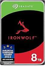 IronWolf 8TB NAS Internal Hard Drive HDD – 3.5 Inch SATA 6Gb/s 7200 RPM 256MB Cache for RAID Network Attached Storage – Frustration Free Packaging (ST8000VNZ04/N004)
