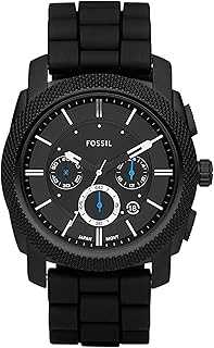 Men's Machine Quartz Stainless Steel Chronograph Watch
