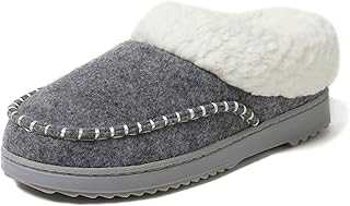 Women's Nyla Felted and Plaid Moc Toe Clog