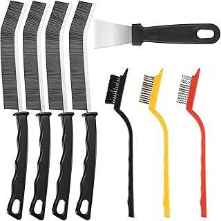Crevice Cleaning Brush,8 Pcs Cleaning Supplies,Hard Bristle Crevice Cleaning Brush,Crevice Cleaning Brushes for Household Use Bathroom Tiles Kitchen Practical and Durable