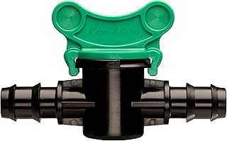 Rain Bird BVAL50-1S Drip Irrigation 1/2" Barbed Valve, Male x Male